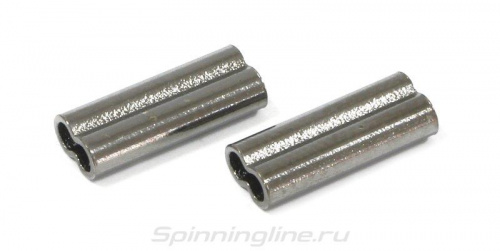 Обжимные трубочки Gurza-Double Brass Tube № A (d0.9 x2,4x8mm) (20шт/уп)