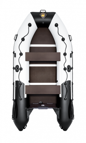 Лодка Ривьера Максима 3400 СК комби светло-серый/черный 