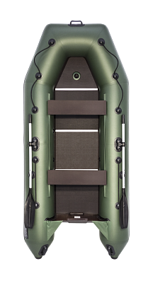 Лодка "Аква"  3200 СК зеленый