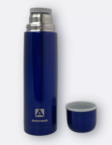 Термос бытовой вакуумный (для напитков), тм "Арктика" 1000 мл..