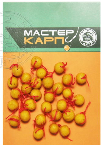 Бойлики МАСТЕР КАРП d 6мм ваниль(уп.30шт)								
