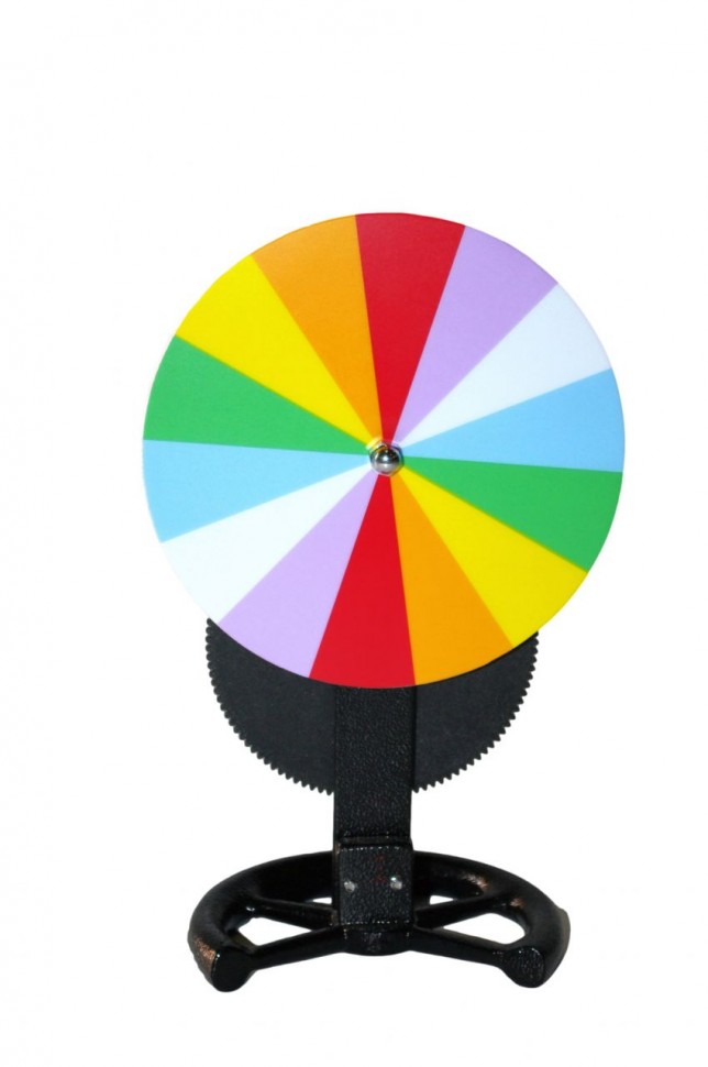 Цветной диск Ньютона. Цветное колесо. Колесо цветов.