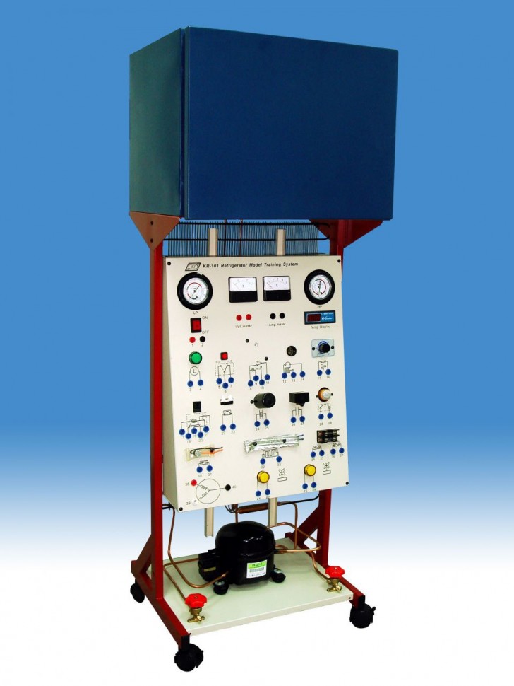 KR-101Тренажер для подготовки слесарей по обслуживанию холодильных установок