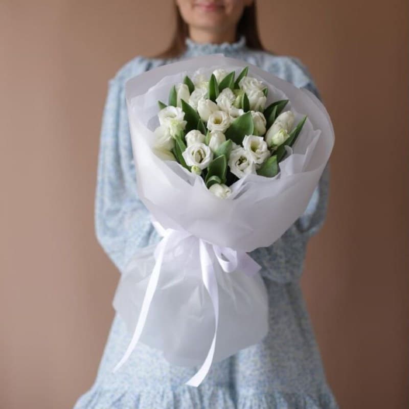 Нежный букет цветов в Нижнем Новгороде