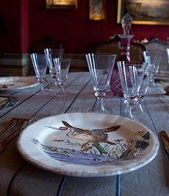 Французский фаянс Gien Коллекционные тарелки с птицами GRANDS OISEAUX (Большие птицы) Prestige