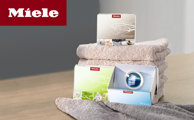 Ароматизаторы FragranceDos в подарок при покупке сушильных машин T1 от Miele
