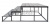 картинка Лестница Оптима 3 ступени 1-ая ступень ПВЛ каркас серый от магазина "Заказ Кровли"
