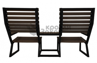 картинка Садовые кресла со столом из ДПК Тет-а-Тет от магазина "Заказ Кровли"