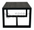 картинка Журнальный стол Квадрат 3Д Графит от магазина "Заказ Кровли"