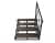 картинка Оптима 4 ступени с перилами Лофт от магазина "Заказ Кровли"