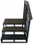 картинка Оптима с площадкой входная ступень ПВЛ с поручнем ДПК от магазина "Заказ Кровли"