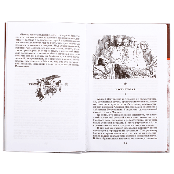 Детская книга "ШБ Полевой. Повесть о настоящем человеке" - 530 руб. Серия: Книги о Великой Отечественной Войне, Артикул: 5200206