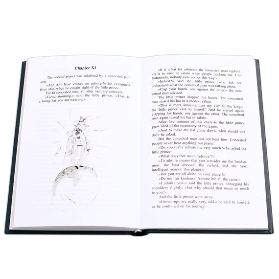 Детская книга "БИ Сент-Экзюпери. Маленький принц (рус и англ яз)" - 360 руб. Серия: Билингва , Артикул: 5400306