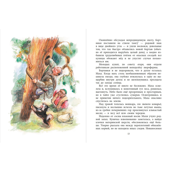 Детская книга "НМ Зиганшин. Маха, или История жизни кунички" - 500 руб. Серия: Наша марка , Артикул: 5701037