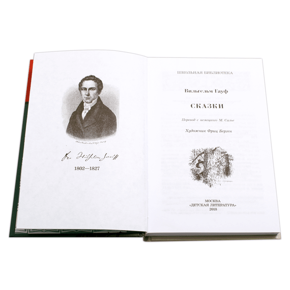 Детская книга "ШБ Гауф. Сказки" - 370 руб. Серия: Школьная библиотека, Артикул: 5200366