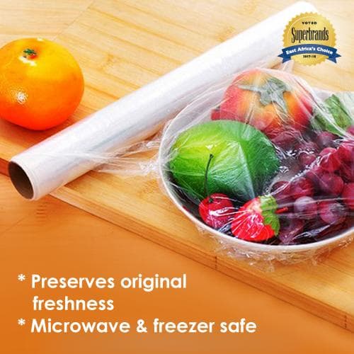 Catering plastic store wrap