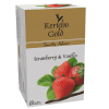 KERICHO GOLD SPECIALITY INFUSIONS STRAWBERRY & VANILLA ENVELOPE TEA BAGS 20'S - Bulkbox Wholesale