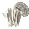 NON-WOVEN WHITE BOUFFANT CAP 100 PCS 100 PCS - Bulkbox Wholesale