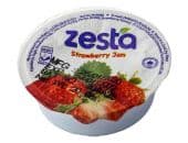 ZESTA STRAWBERRY JAM TUBS 20G - Bulkbox Wholesale