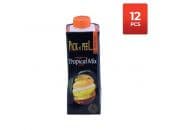 PICK N PEEL PURE FRUIT JUICE TETRA TROPICAL MIX 250ML - Bulkbox Wholesale