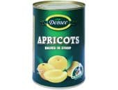DOMEE APRICOT HALVES IN SYRUP 425G - Bulkbox Wholesale