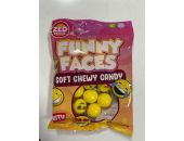 ZED FUNNY FACES CHEWY CANDY 39G - Bulkbox Wholesale