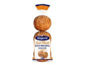 KINGSMIL WHOLEMEAL SLICED BURGER BUNS 6'S 380G - Bulkbox Wholesale