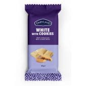 DAIRYLAND WHITE WITH COOKIES CHOCOLATE 80G - Bulkbox Wholesale