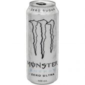 MONSTER ULTRA WHITE ZERO SUGAR ENERGY DRINK 500ML - Bulkbox Wholesale