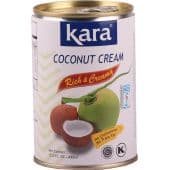 KARA COCONUT CREAM CANNED 25% 400ML - Bulkbox Wholesale