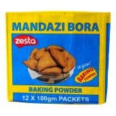 ZESTA MANDAZI BORA BAKING POWDER 100G - Bulkbox Wholesale