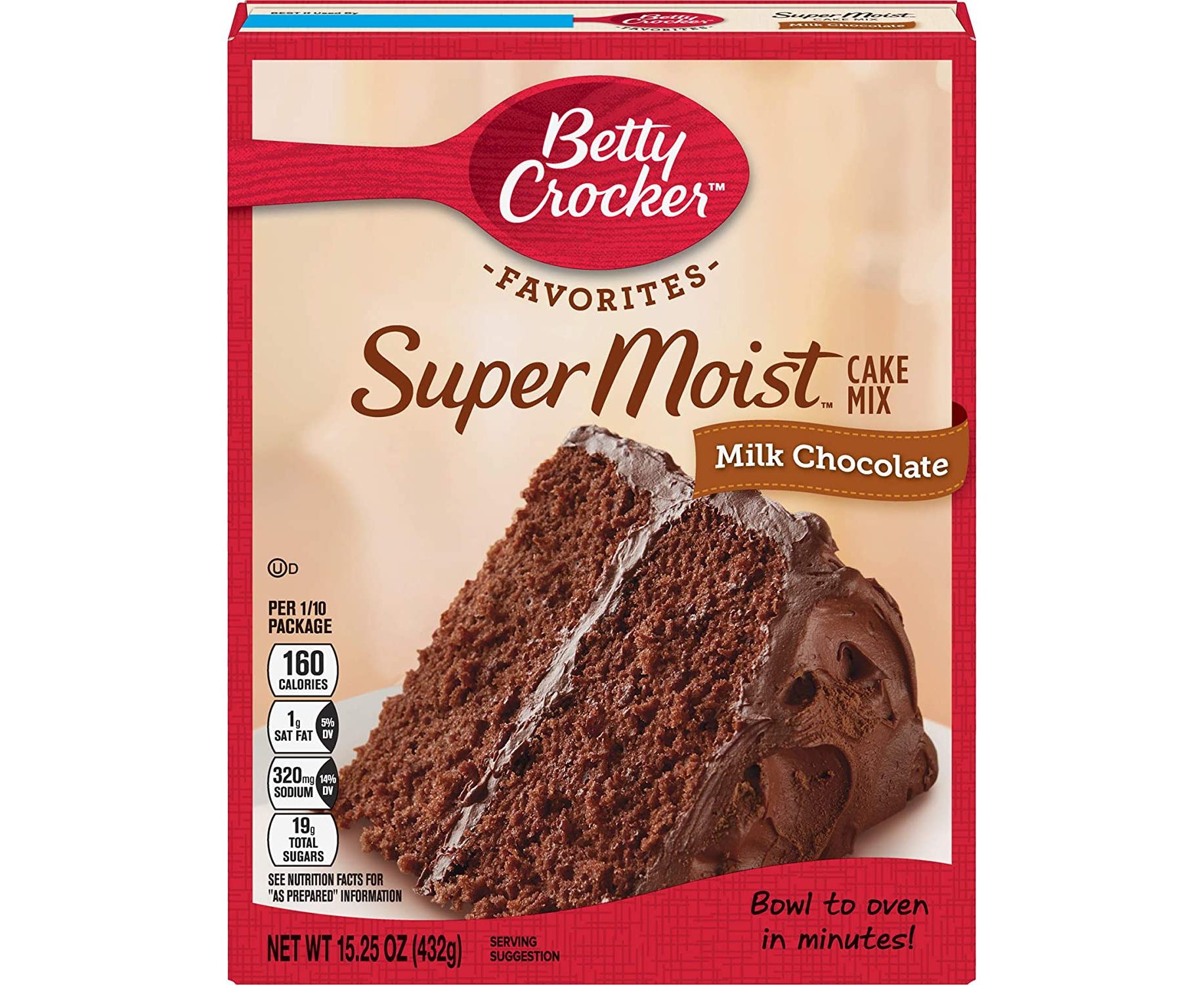 Betty Crocker Super Moist Chocolate Cake Mix 6x432g | Bulkbox Wholesale