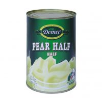 DOMEE PEAR HALVES IN SYRUP 6X425G - Bulkbox Wholesale