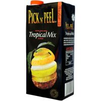 PICK N PEEL PURE FRUIT JUICE TETRA TROPICAL MIX 12X1L - Bulkbox Wholesale