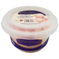 DAIRYLAND VANILLA/STRAWBERRY ICE CREAM 120ML - Bulkbox Wholesale
