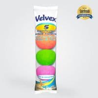 VELVEX DISINFECTANT BALLS 5 COLORED 5 BALLS - Bulkbox Wholesale