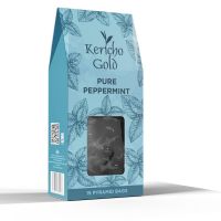 KERICHO GOLD PURE PEPPERMINT STRING AND TAG PYRAMIDS 15'S - Bulkbox Wholesale