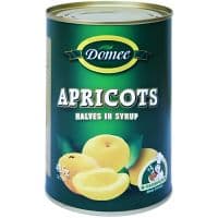 DOMEE APRICOT HALVES IN SYRUP  425G - Bulkbox Wholesale
