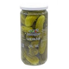 LUXEAPERS GHERKINS IN VINEGAR 700G - Bulkbox Wholesale
