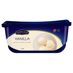 DAIRYLAND VANILLA ICE CREAM 1X1L - Bulkbox Wholesale