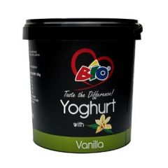 BIO YOGHURT VANILLA 1L - Bulkbox Wholesale