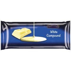 DAIRYLAND WHITE COMPOUND CHOCOLATE CATERING PACK 2.5KG - Bulkbox Wholesale