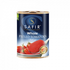 SAFIR WHOLE PEELED TOMATOES  2.5KG - Bulkbox Wholesale