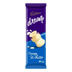 CADBURY DREAM WHITE CHOCOLATE 80G - Bulkbox Wholesale