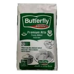 ATTA BUTTERFLY WHITE 2KG - Bulkbox Wholesale