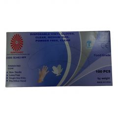 DISPOSABLE VINYL GLOVES 1 BOX (100PCS) - Bulkbox Wholesale