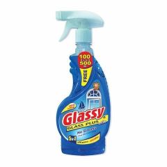 GLASSY LIQUID GLASS AND WINDOW CLEANER OCEAN SCENT 600ML - Bulkbox Wholesale