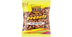 TROPICAL HEAT CHILLI LEMON PEANUTS 70G - Bulkbox Wholesale