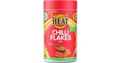 TROPICAL HEAT CHILLI FLAKES 75G - Bulkbox Wholesale