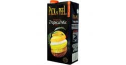 PICK N PEEL PURE FRUIT JUICE TETRA TROPICAL MIX 1L - Bulkbox Wholesale